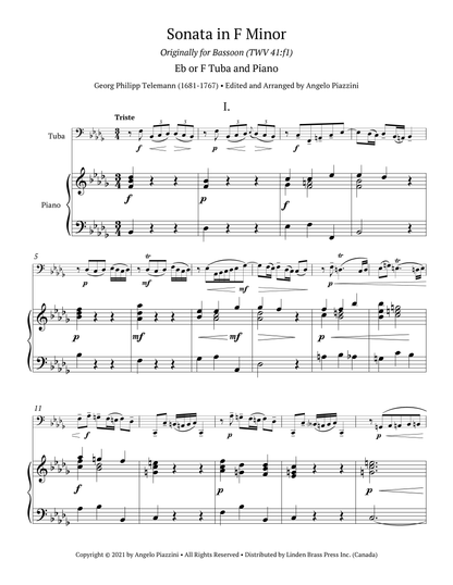 Sonata in F Minor