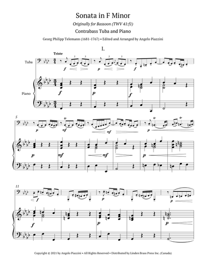 Sonata in F Minor