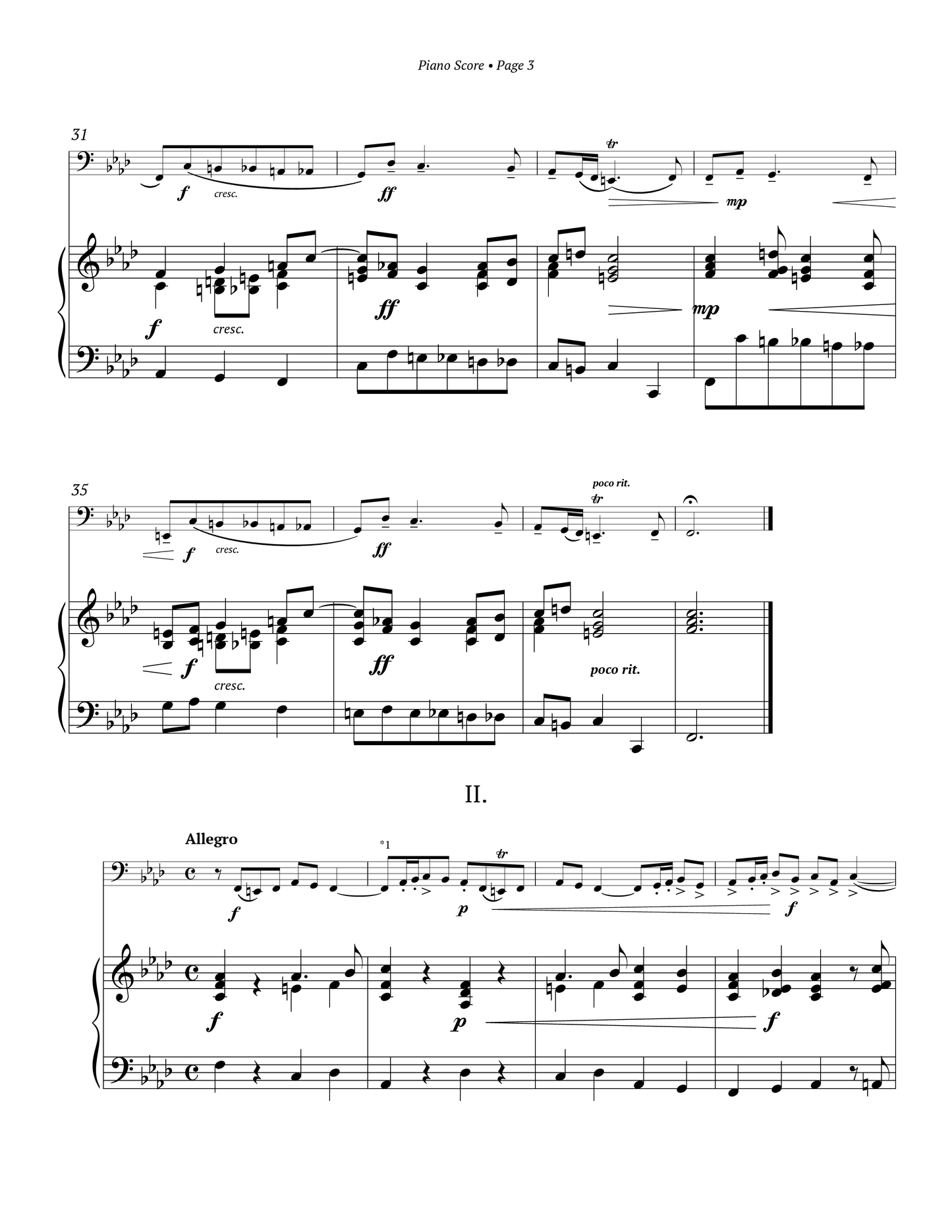 Sonata in F Minor