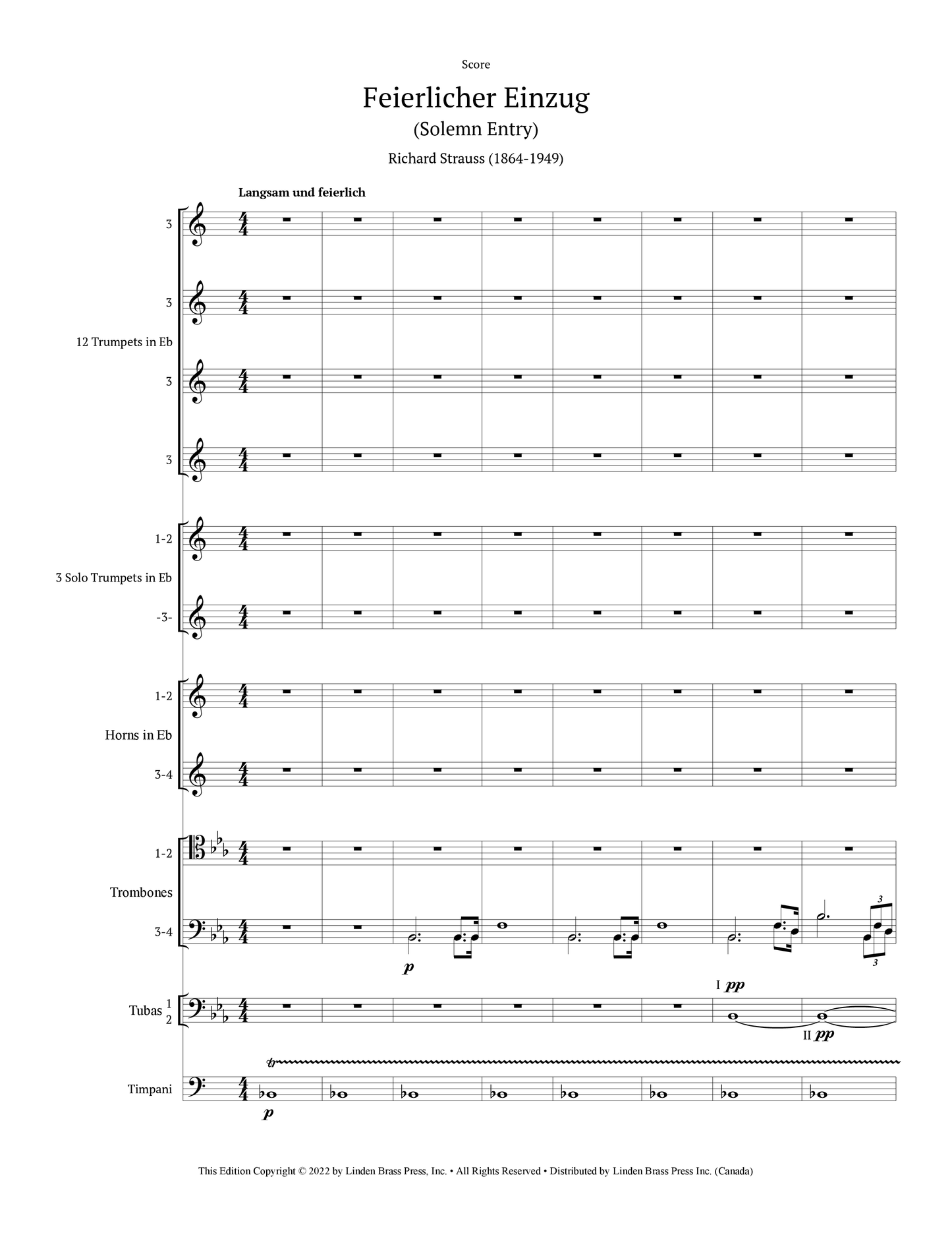 Feierlicher Einzug (Solemn Entry)