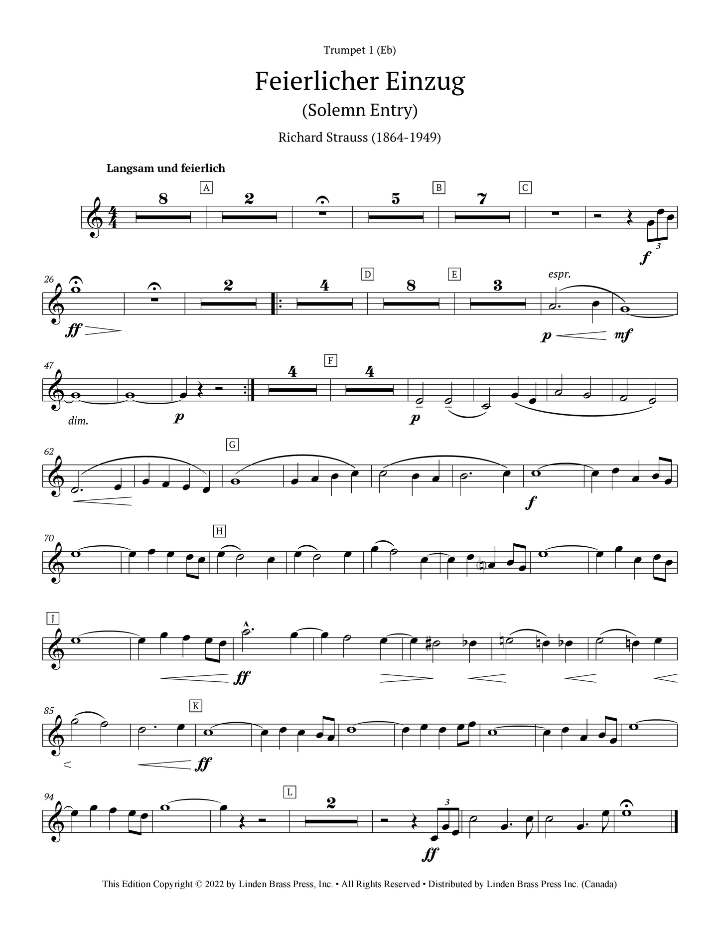 Feierlicher Einzug (Solemn Entry)