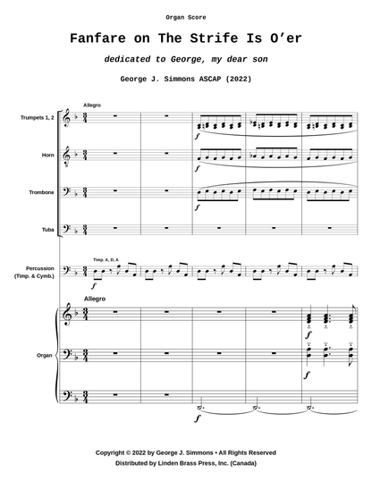 Fanfare on The Strife Is O'er