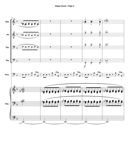 Fanfare on The Strife Is O'er