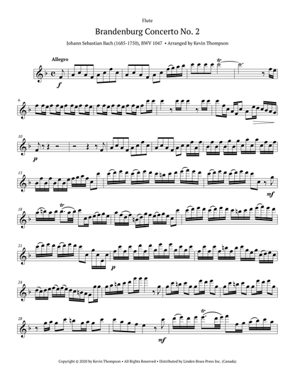 Brandenburg Concerto No. 2