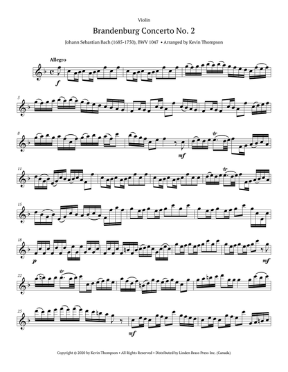 Brandenburg Concerto No. 2