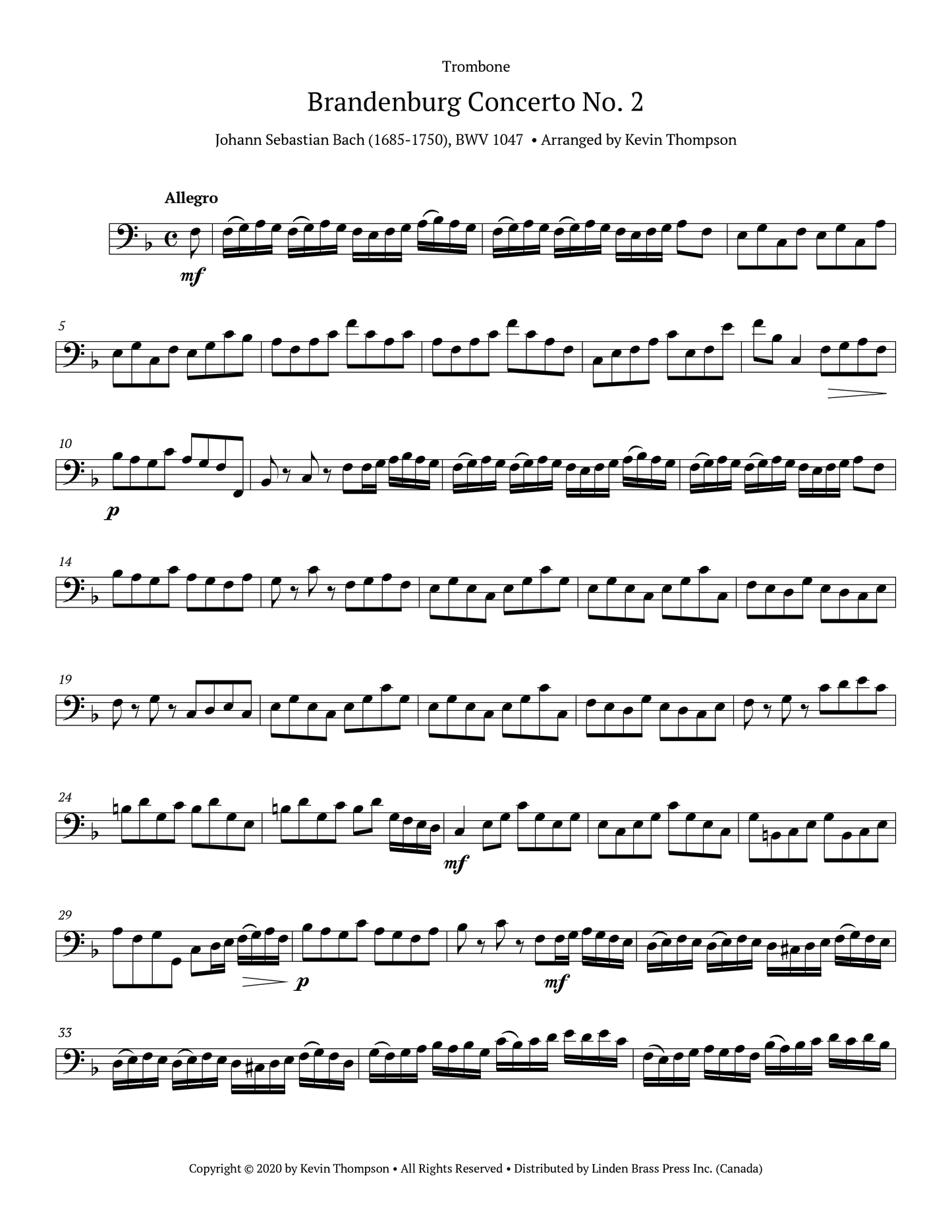 Brandenburg Concerto No. 2