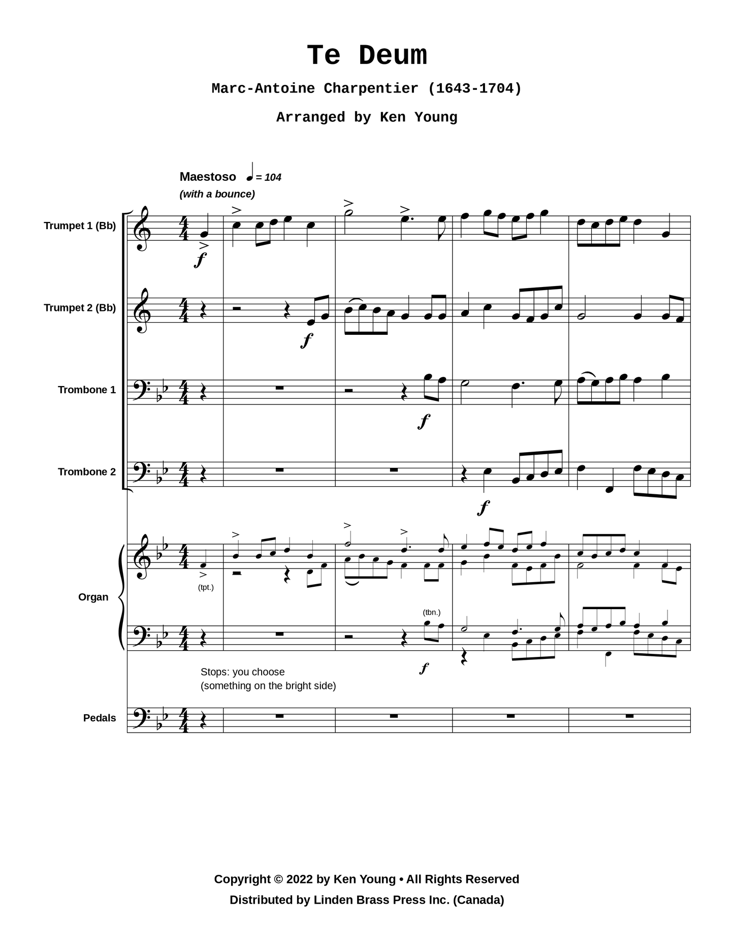 Prelude from Te Deum