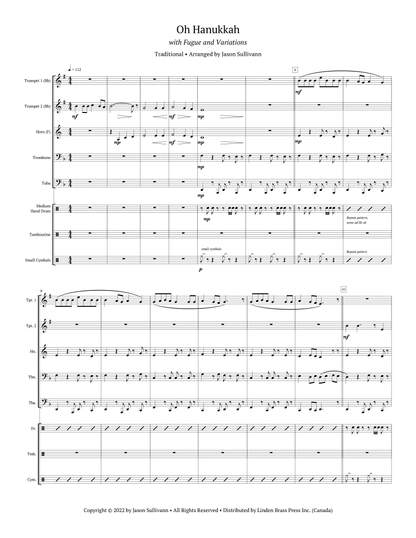 Oh Hanukkah with Fugue and Variations