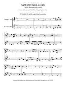 Cantiones Duum Vocum