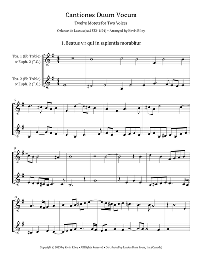 Cantiones Duum Vocum