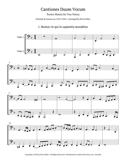 Cantiones Duum Vocum