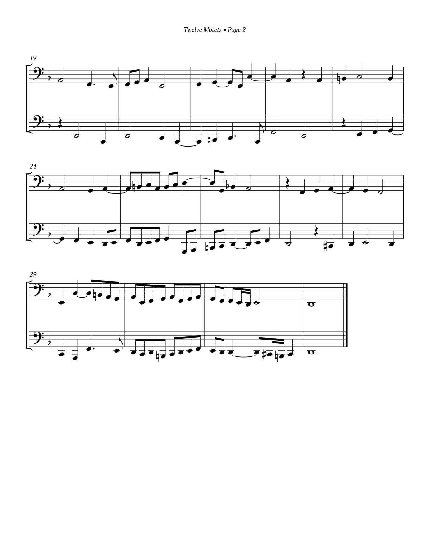 Cantiones Duum Vocum