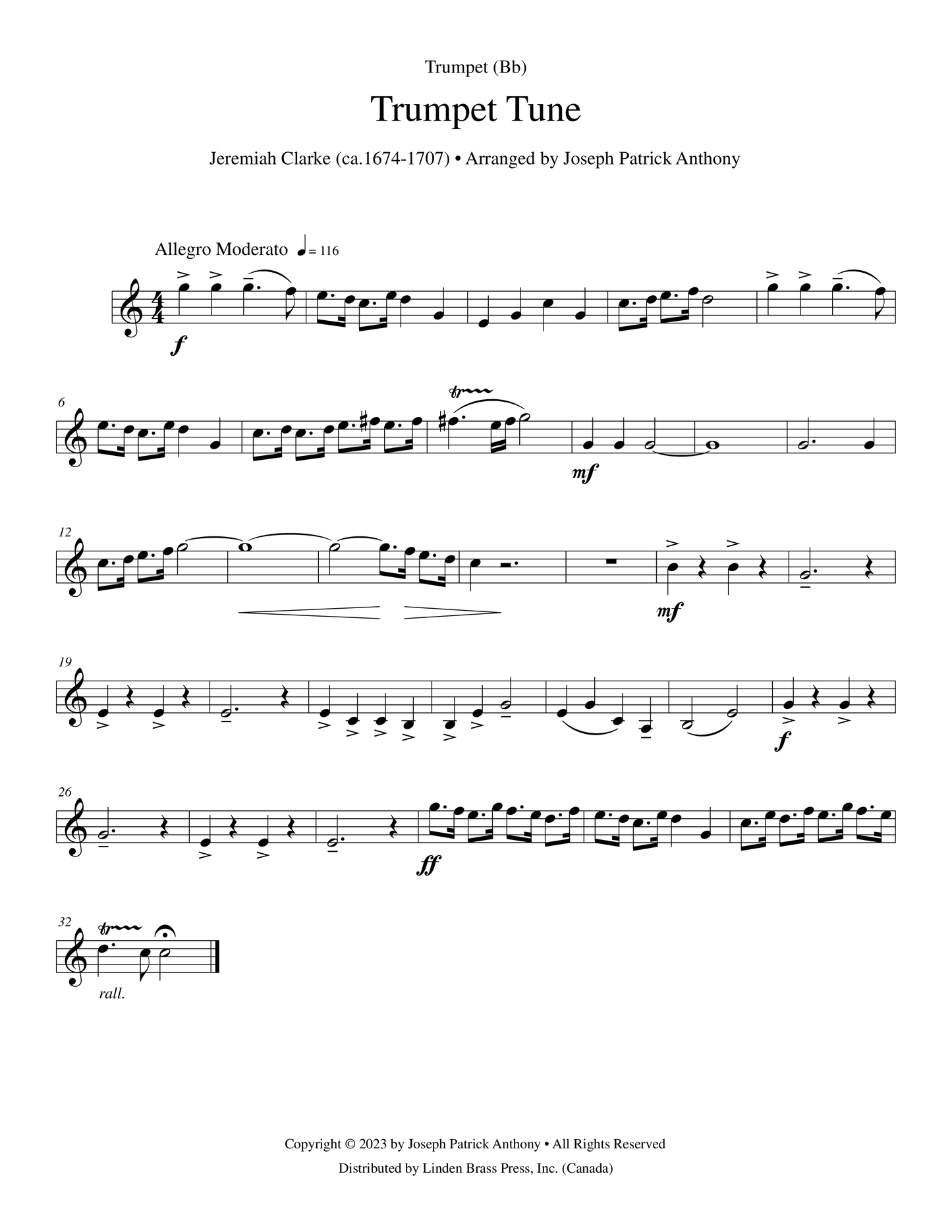 Trumpet Tune