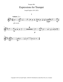 Expressions for Trumpet