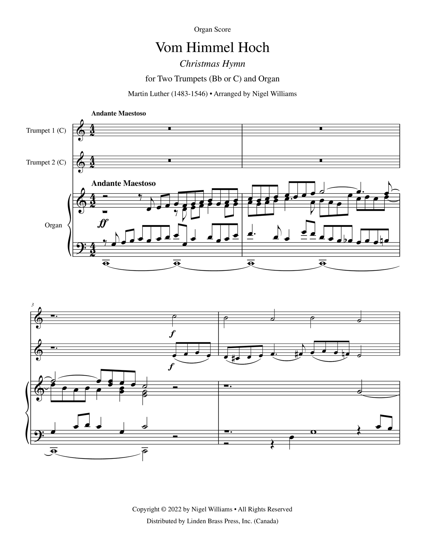 Vom Himmel Hoch (Christmas Hymn)