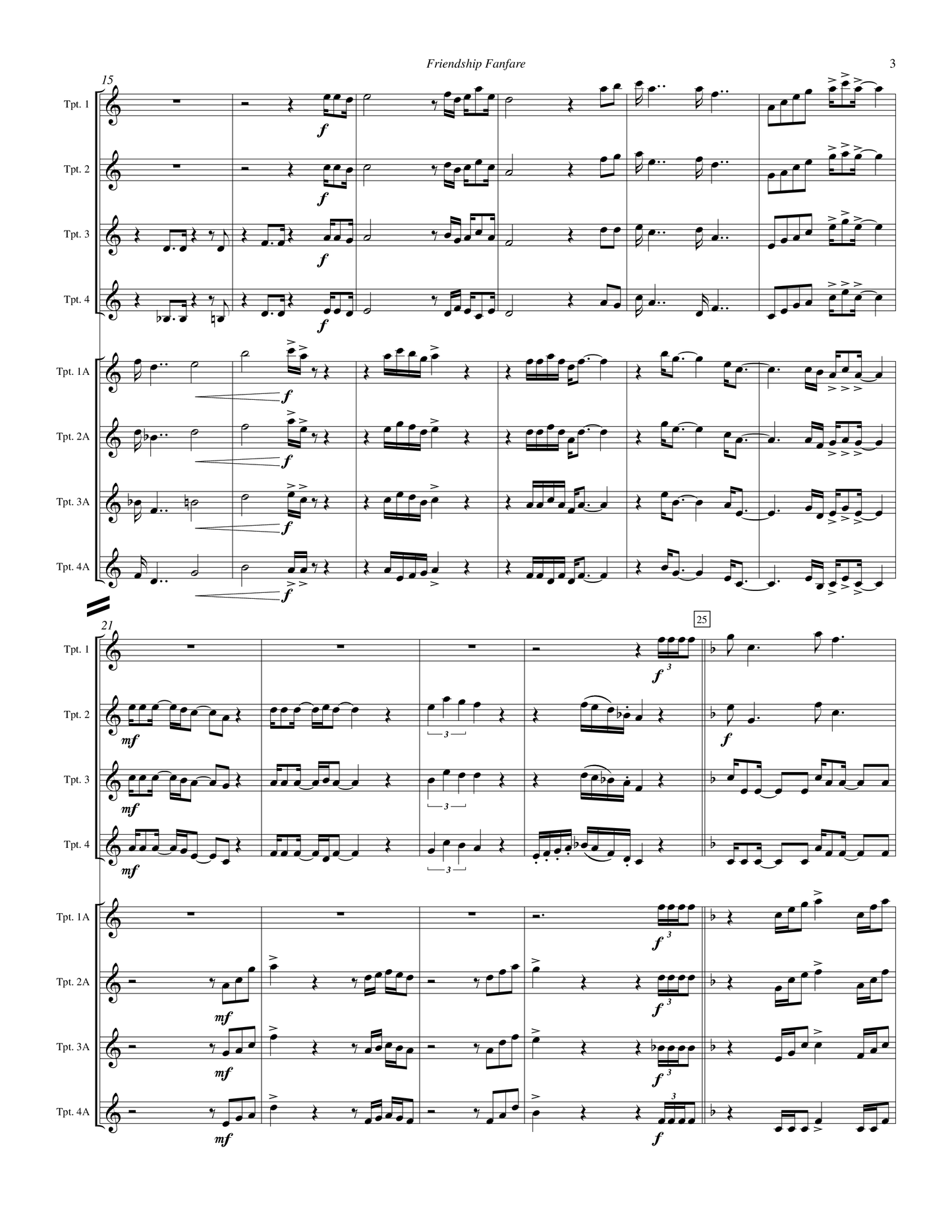 Friendship Fanfare