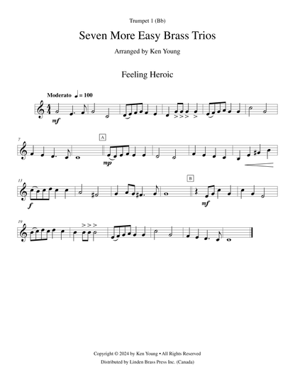 Seven More Easy Brass Trios