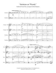 Variations on "Picardy"