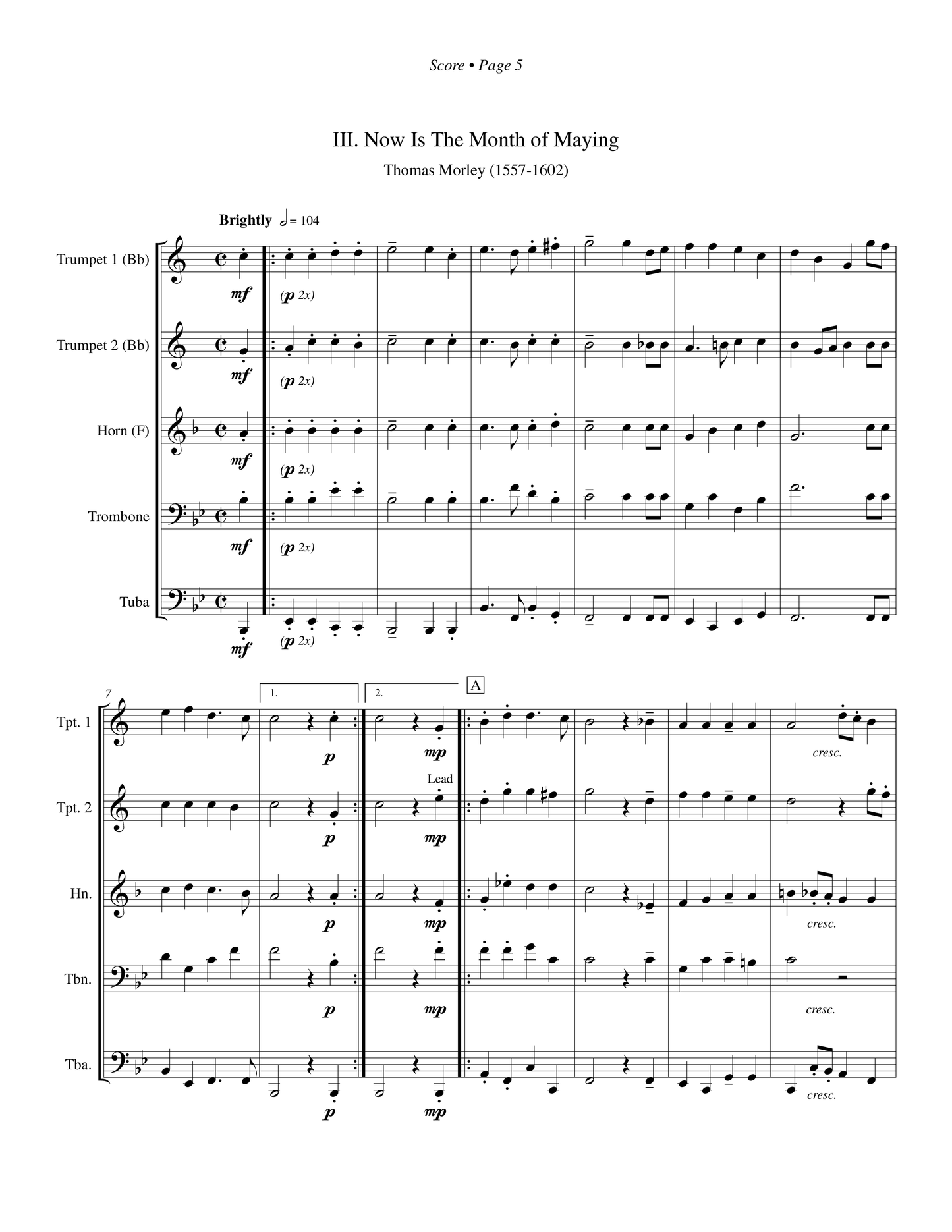 Madrigal Suite