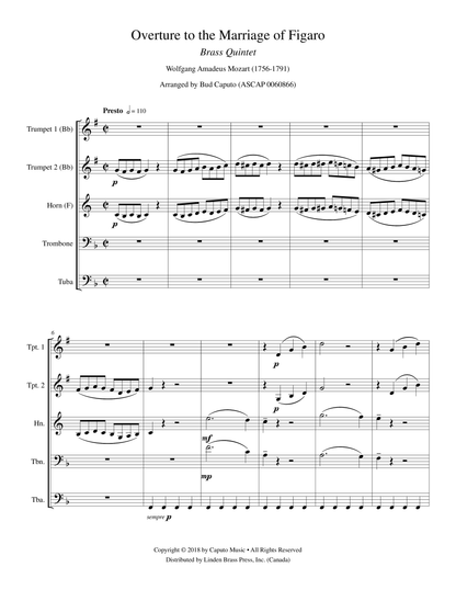 Overture to the Marriage of Figaro