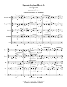 Hymn to Jupiter (Thaxted)