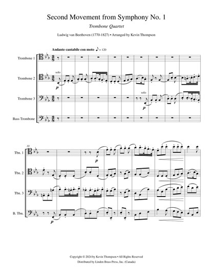 Second Movement from Symphony No. 1