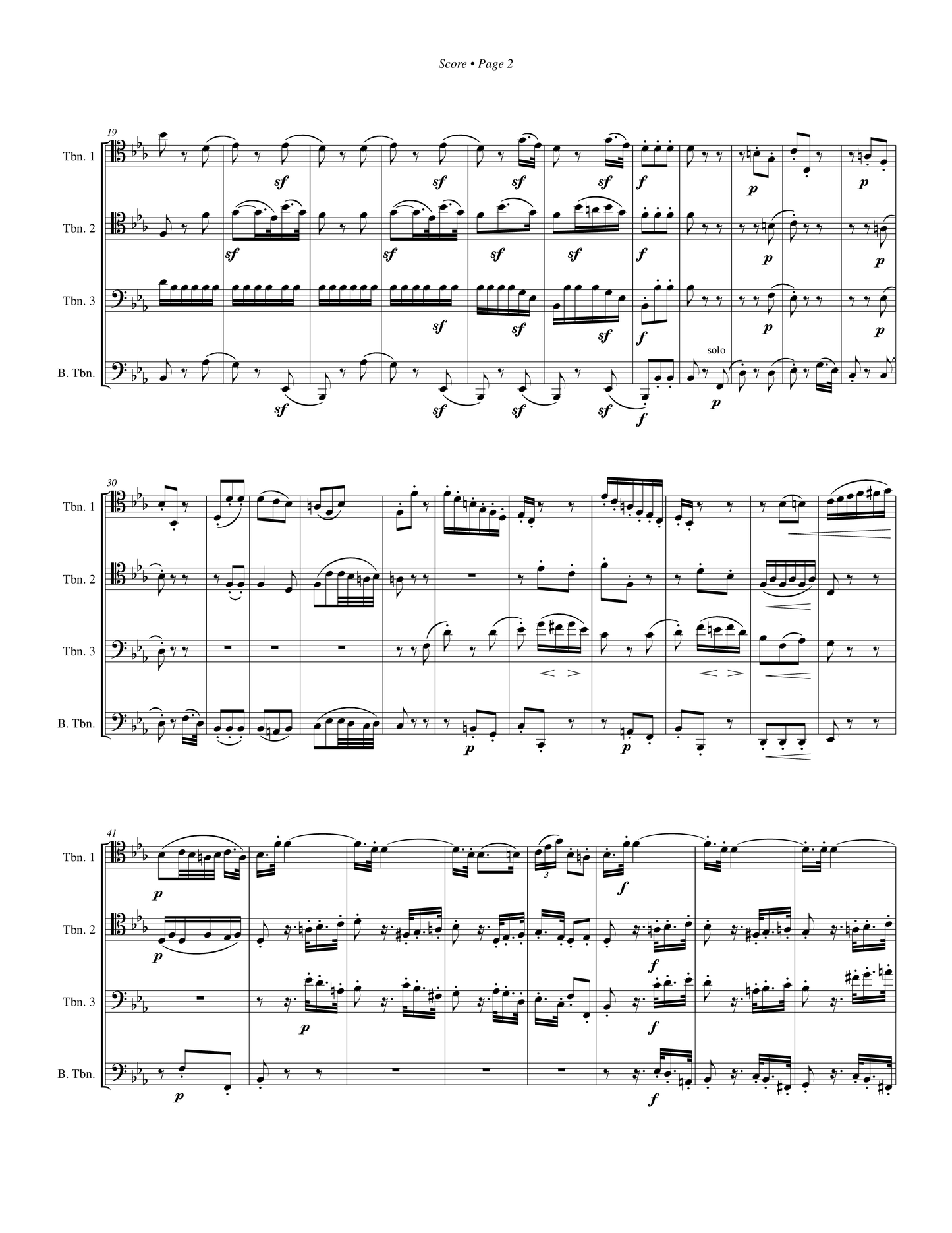 Second Movement from Symphony No. 1
