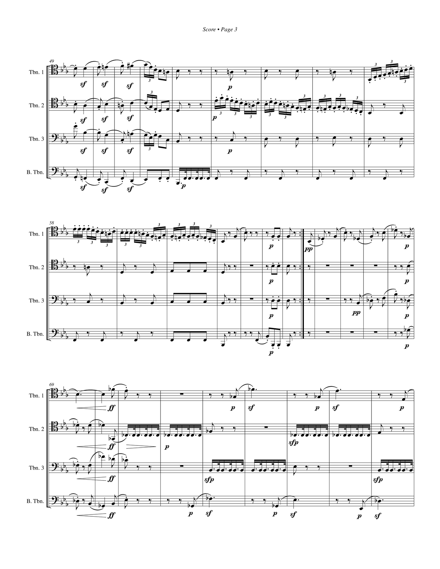 Second Movement from Symphony No. 1