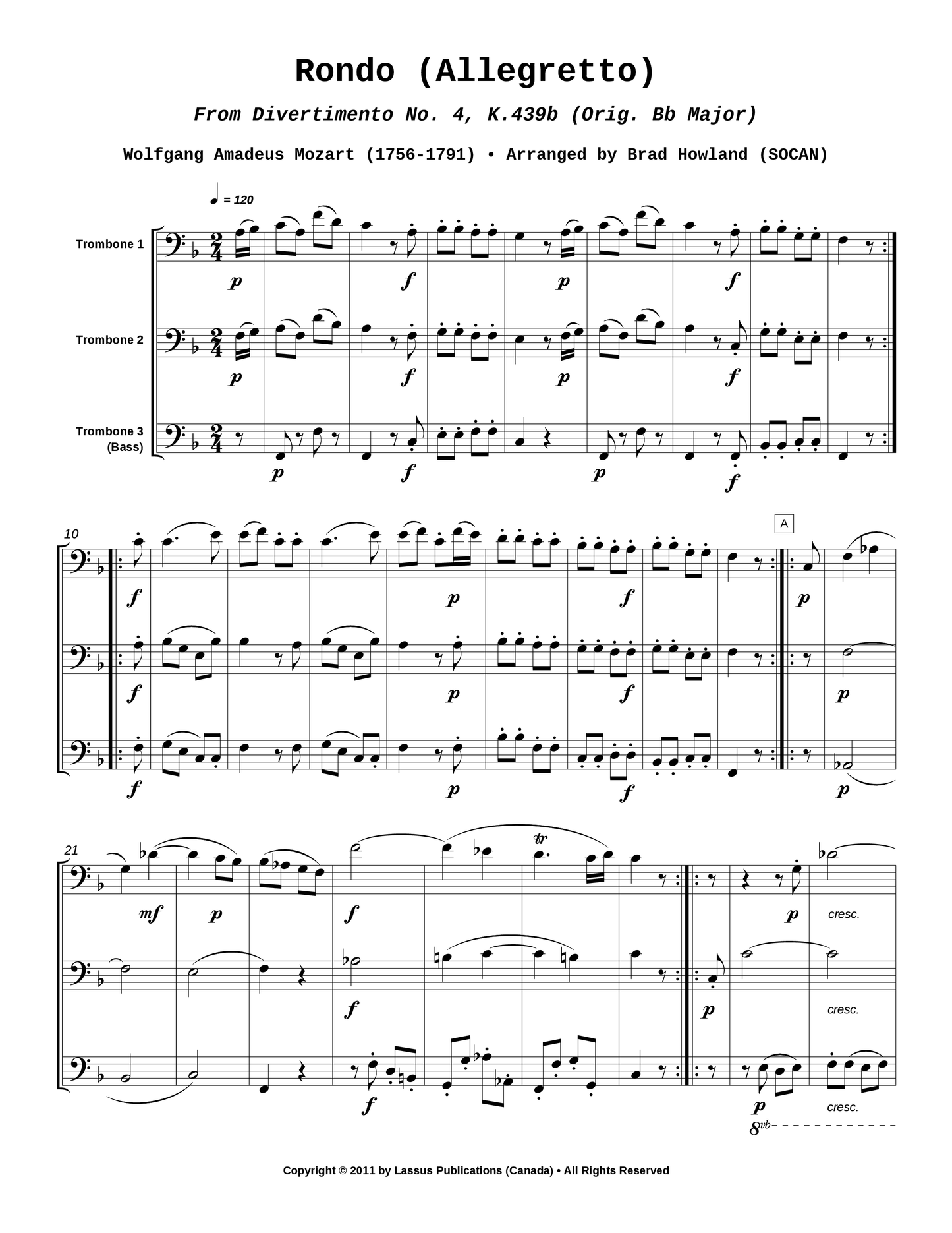 Rondo (Allegretto)