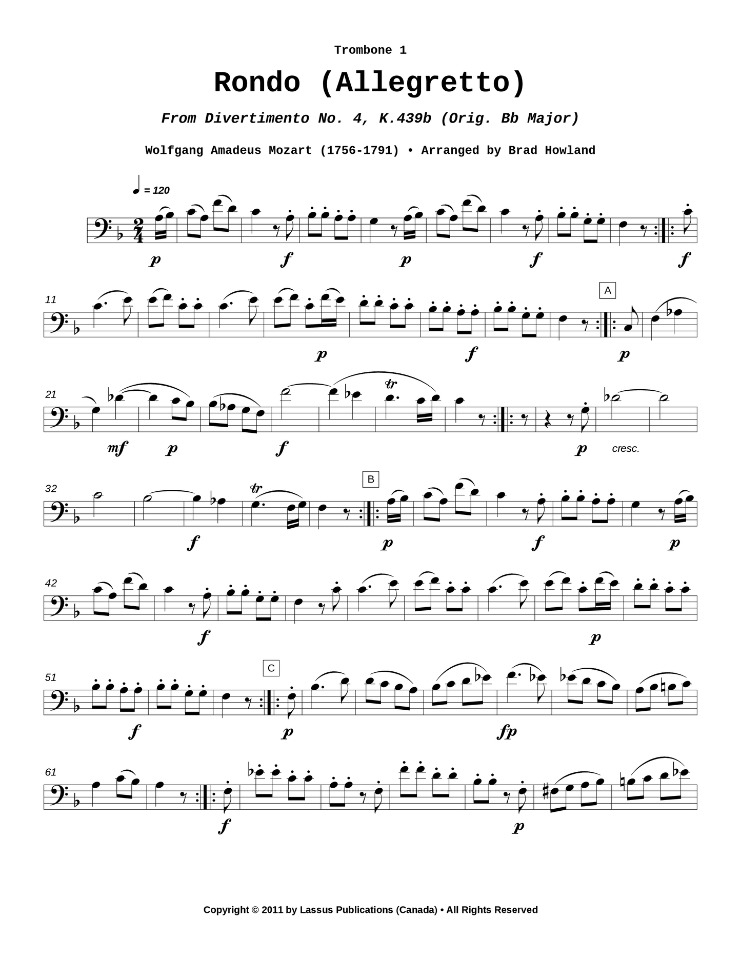 Rondo (Allegretto)