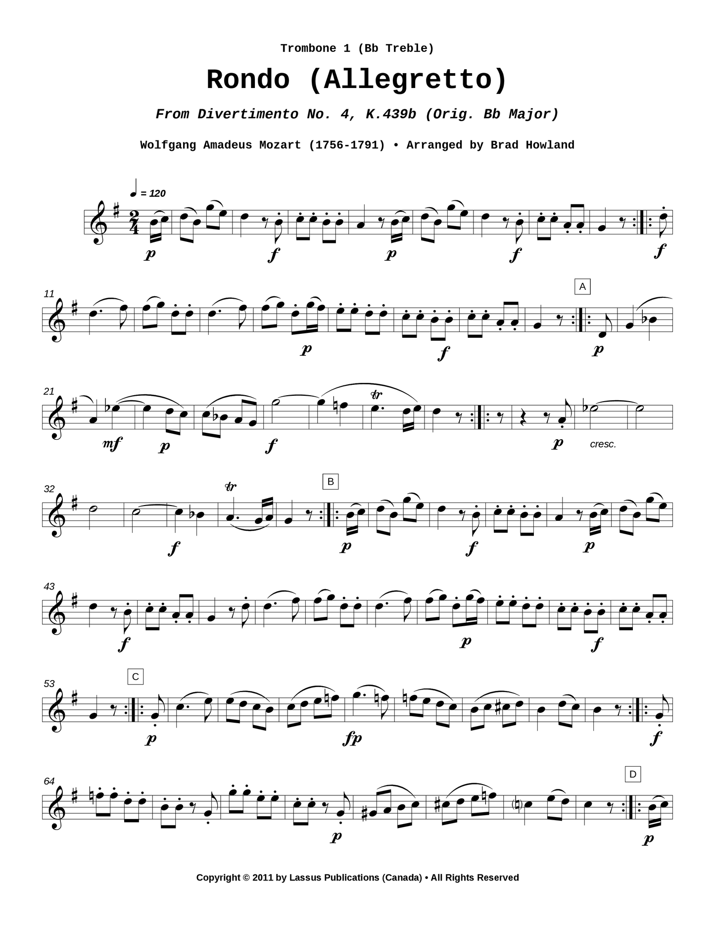 Rondo (Allegretto)