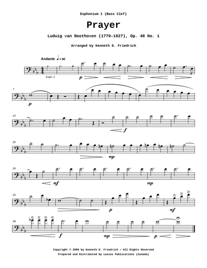Prayer, Op. 48 No. 1