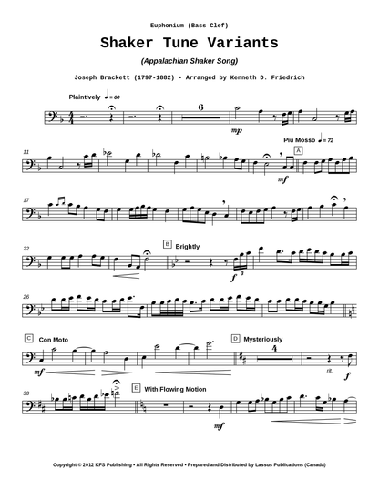 Shaker Tune Variants