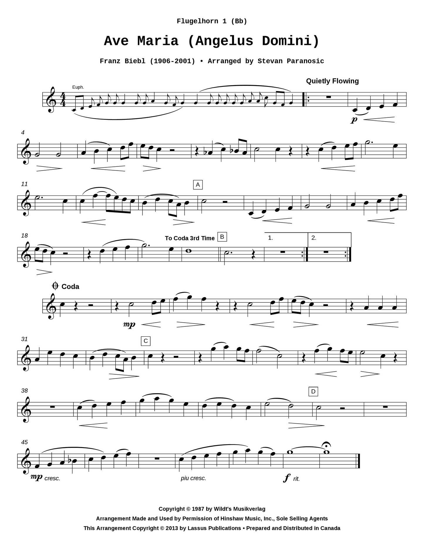 Ave Maria (Angelus Domini)