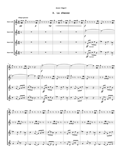 Six Quatuors (Six Quartets)