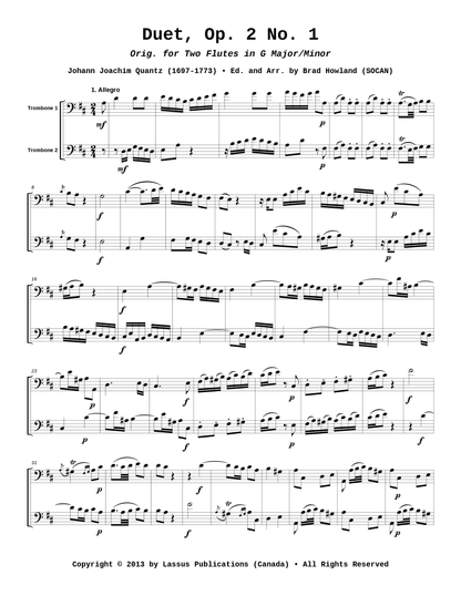 Duet, Op. 2 No. 1