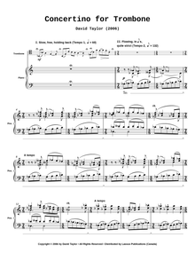 Concertino for Trombone