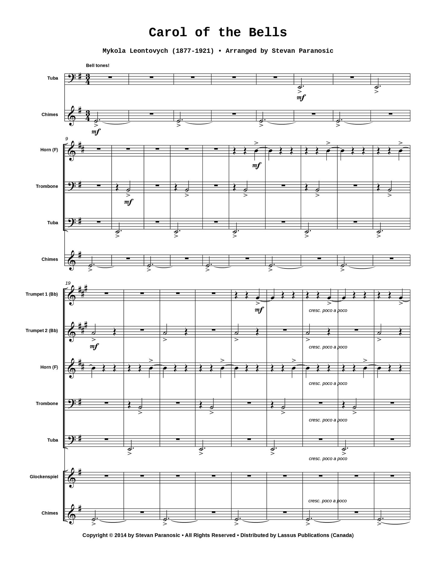 Carol of the Bells