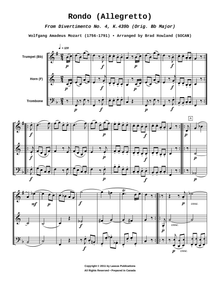 Rondo (Allegretto)