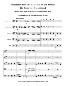 Selections from The Carnival of the Animals
