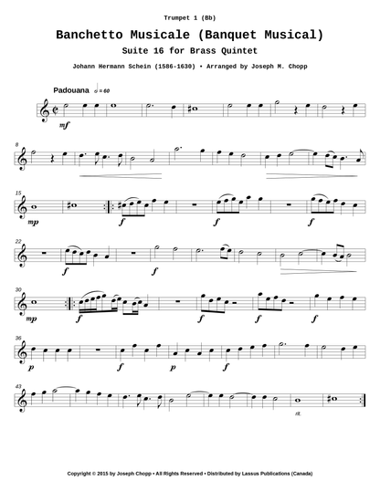 Banchetto Musicale (Banquet Musical)