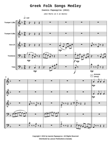 Greek Folk Song Medley