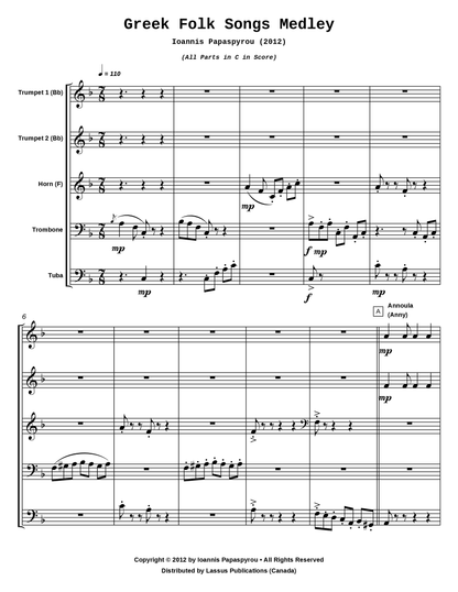 Greek Folk Song Medley