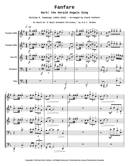 Fanfare – Hark! The Herald Angels Sing