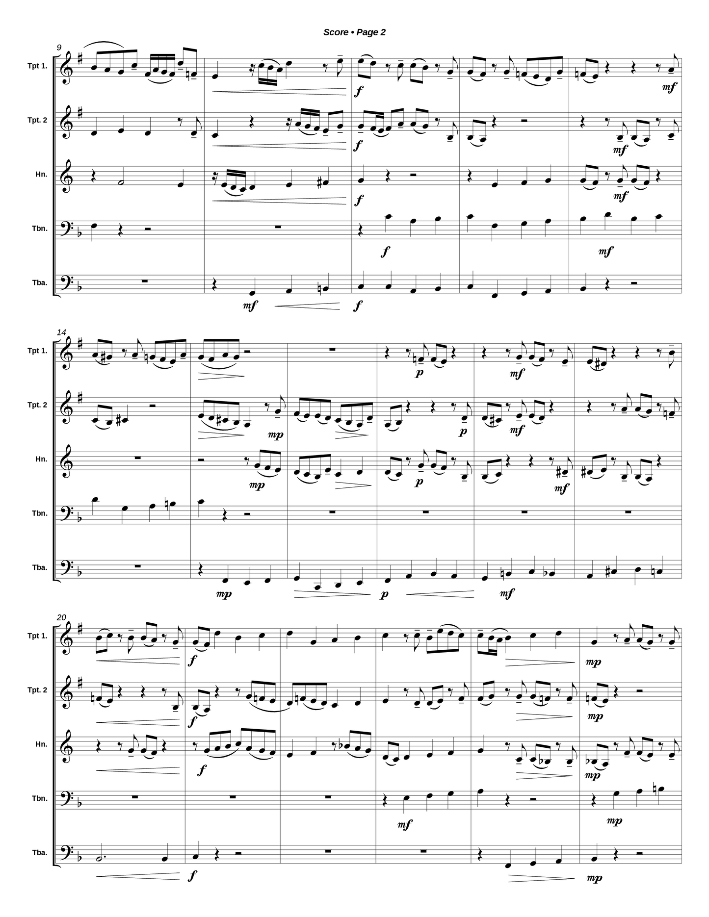Fugue in F