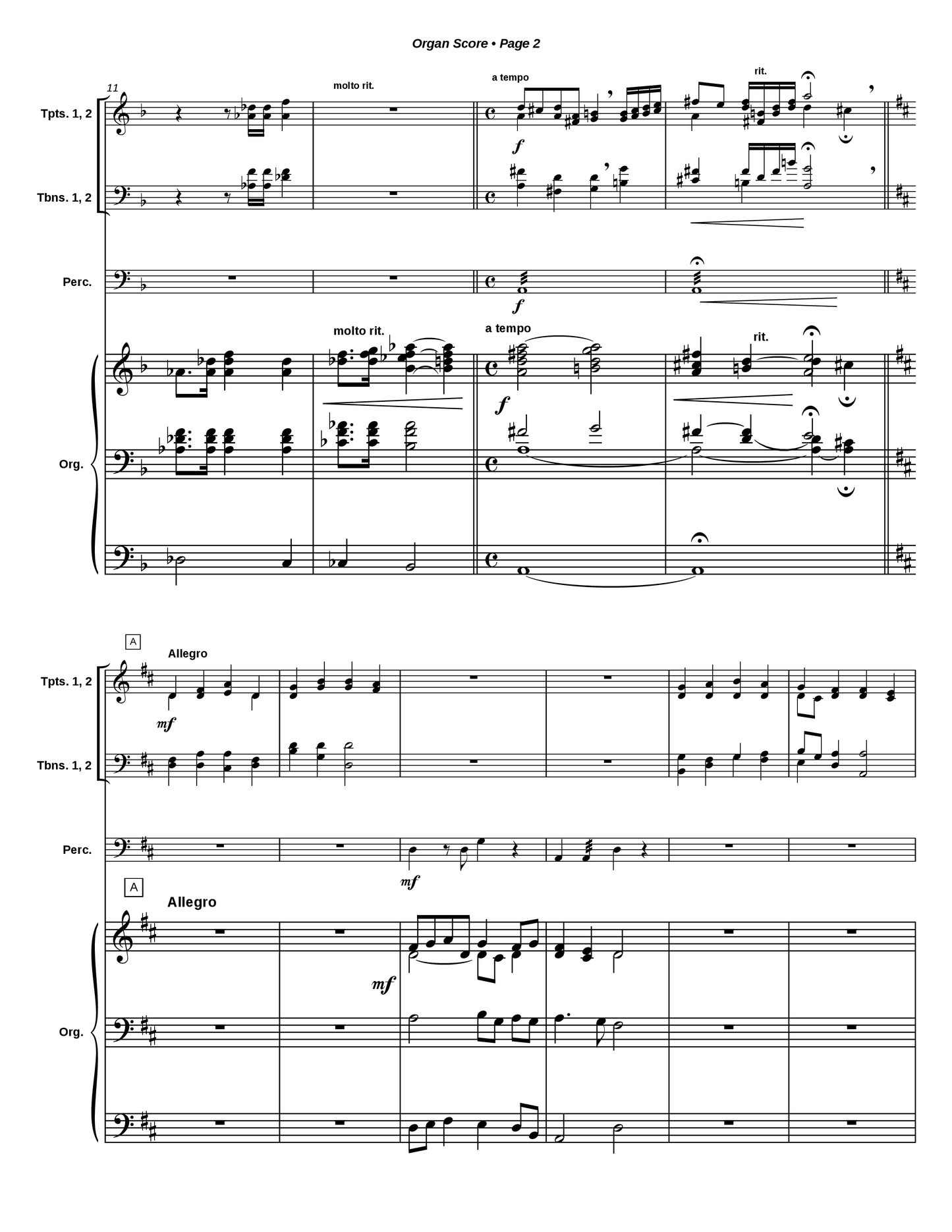Fanfare on Christ the Lord Is Risen Today