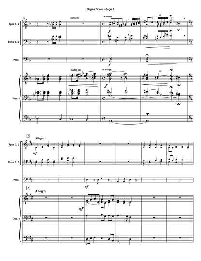 Fanfare on Christ the Lord Is Risen Today