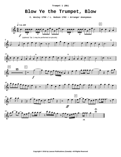 Blow Ye the Trumpet, Blow