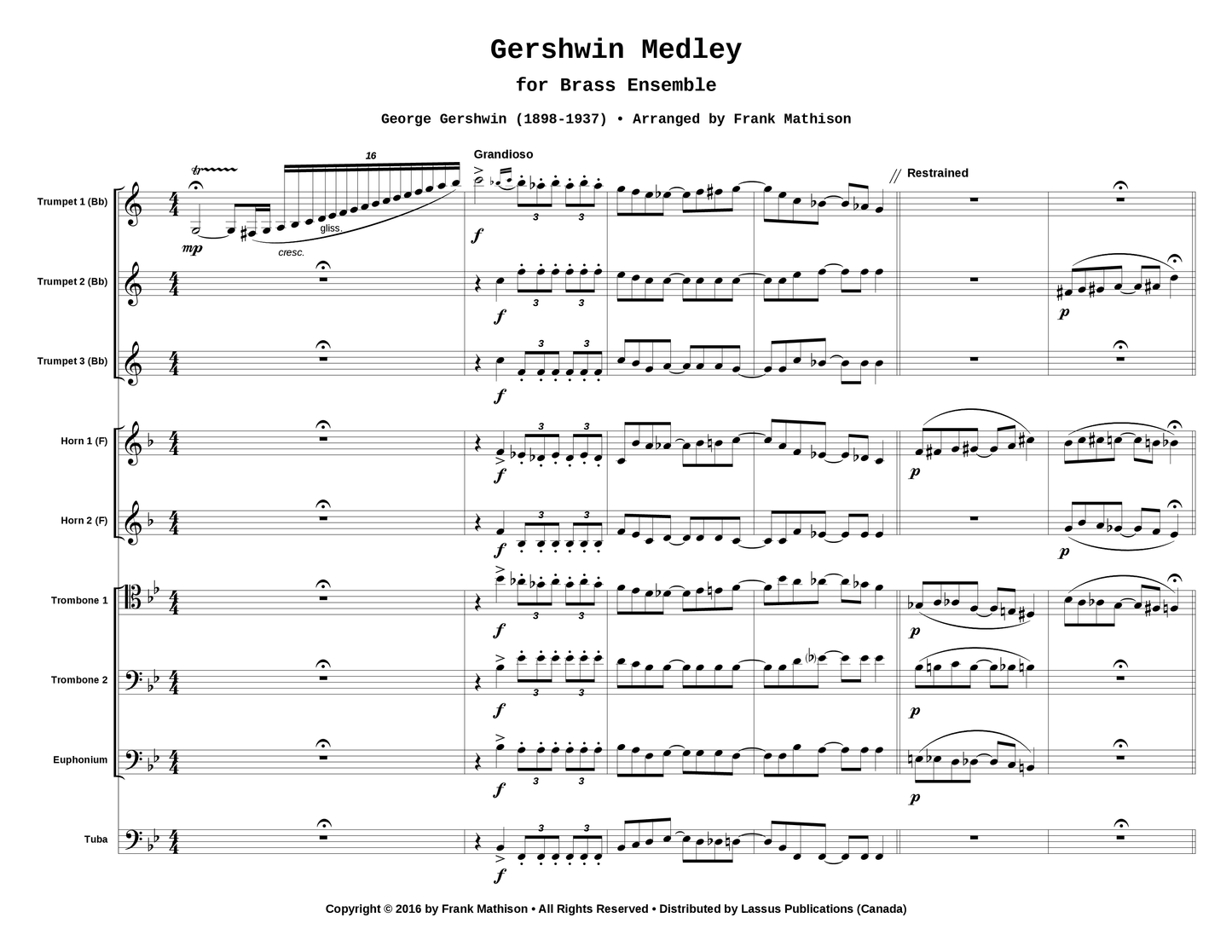 Gershwin Medley