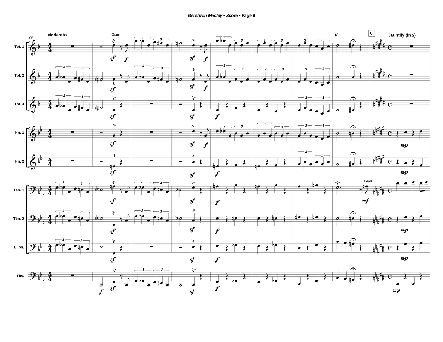 Gershwin Medley